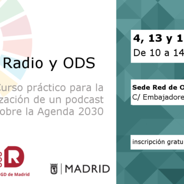 4, 13 y 15 DIC | Taller de Radio y ODS